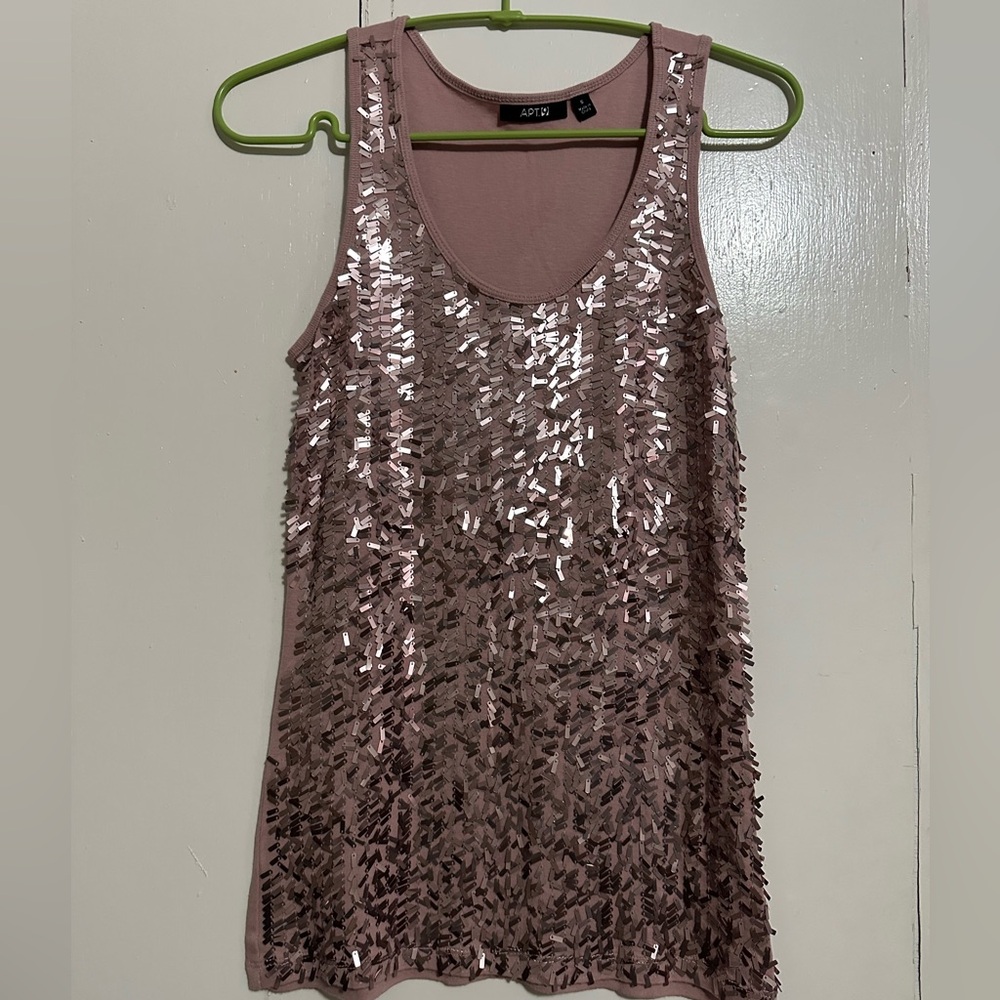 Sequins tank